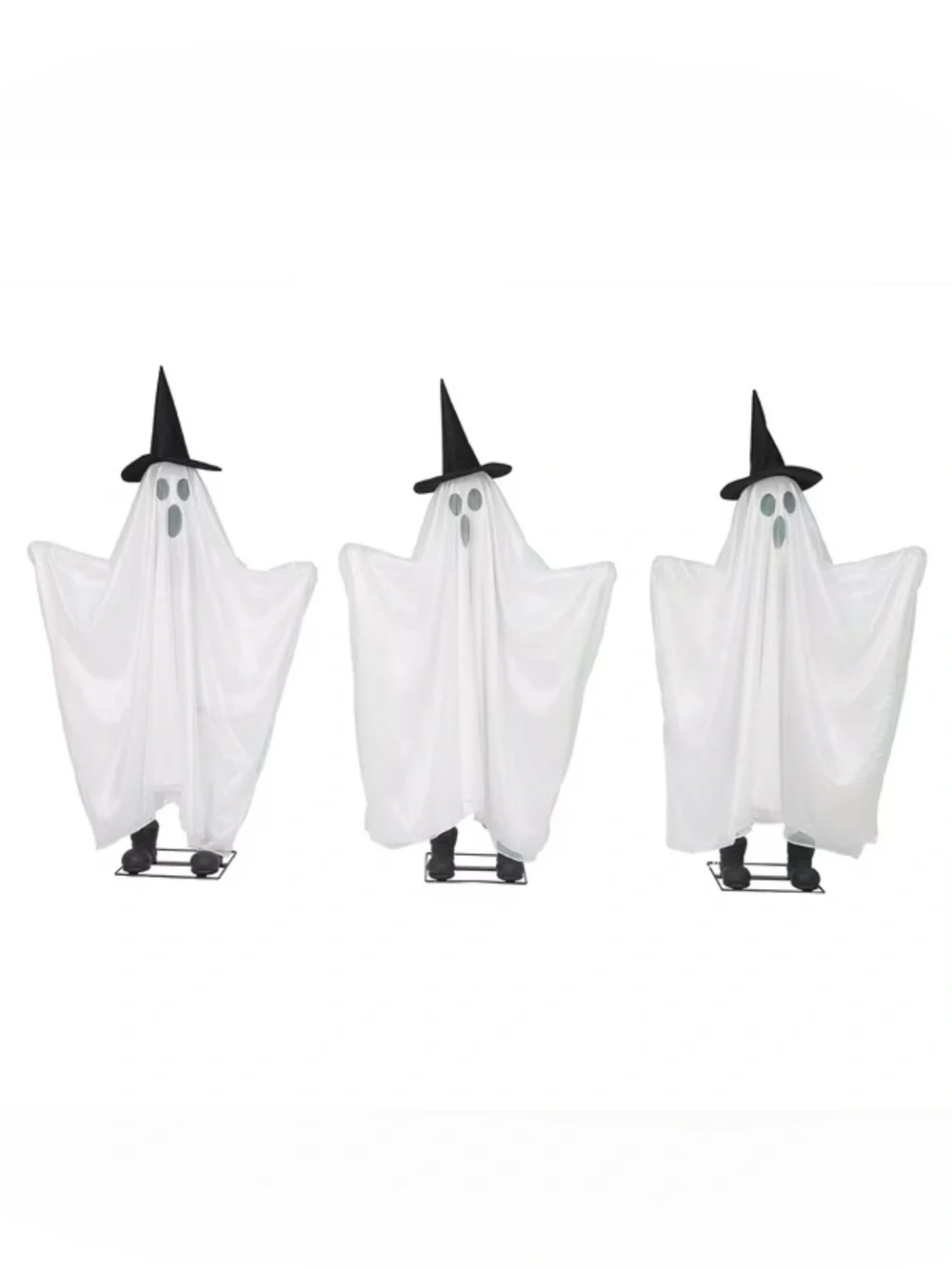 Pre-Lit Animated Ghosts, Set of 3